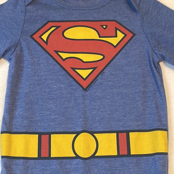 Old Navy Collectibilitees 3-6M Babies Superman Cape Baby Halloween 1 pc. NEW - Picture 6 of 7